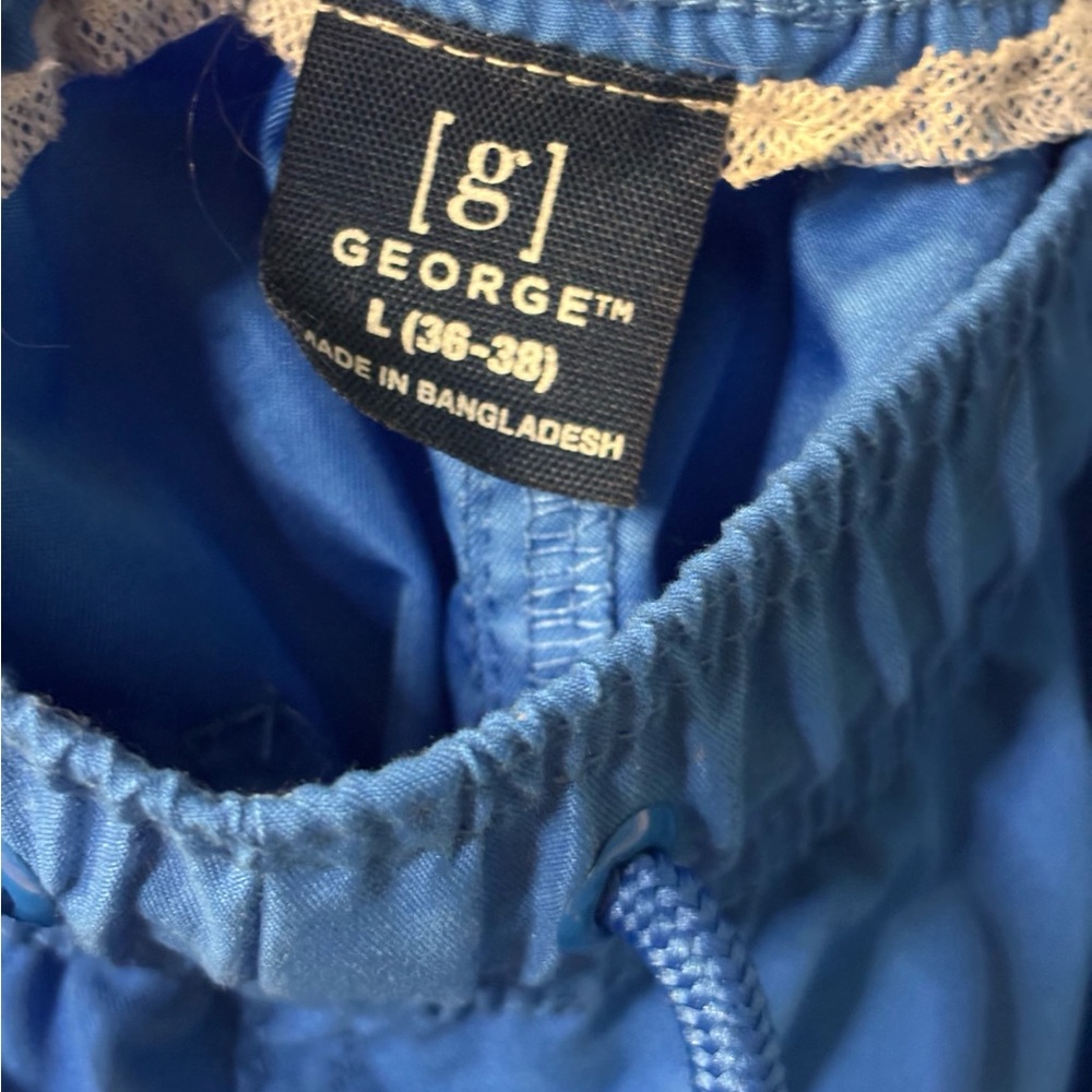 George Men's Royal Blue Athletic Swim Shorts Size Large 36-38 - Picture 3 of 5